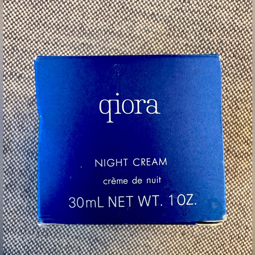 Shiseido- RARE Qiora Night Cream- 30ml size. Sealed container. NIB